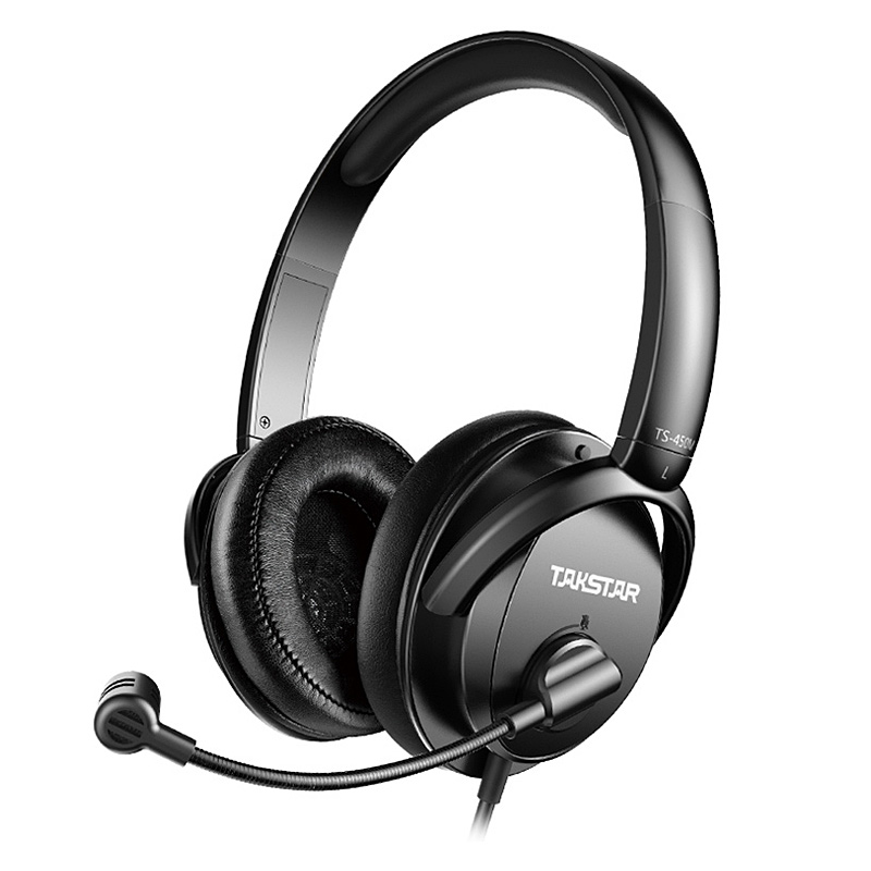 得胜 TS-450M 立体声头戴式多媒体耳机 电脑语音聊天游戏电竞耳麦